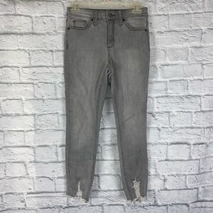 Universal thread cotton blend hi rise skinny crop jeans sz 2